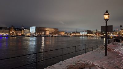 Vy från Skeppsholmen
