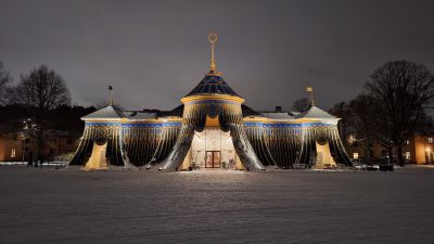 Koppartälten i Hagaparken
