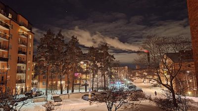 Utsikt från fönstret
