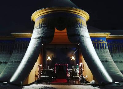 Koppartälten i Hagaparken
